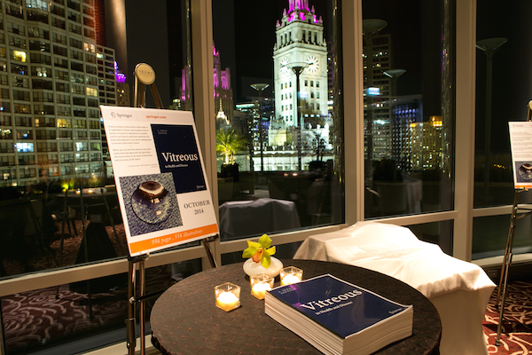 Dr. J. Sebag holds party in Chicago to celebrate the release of Vitreous.